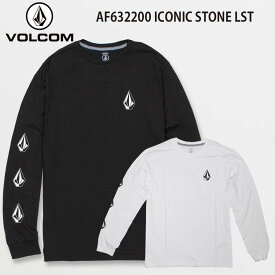 【クーポン有】【10%OFF】正規品 あす楽 VOLCOM ボルコム ヘビーウェイト 長袖 Tシャツ AF632200 ICONIC STONE LONG SLEEVE TEE 2023 コットン 綿 長袖Tシャツ ロンT 長そで 人気 メンズ ヴォルコム おしゃれ サーフ スケートボード スケボー スノーボード スノボ ブランド