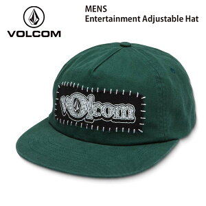 �y20��OFF�z���K�i VOLCOM �{���R�� ���c�o CAP D5512508 Entertainment Adjustable Hat �L���b�v ���S ���H���R�� �l�C �u�����h �����Y �t���b�g�o�C�U�[ �L���b�v �X�q �������� �T�[�t�B�� �X�P�[�g�{�[