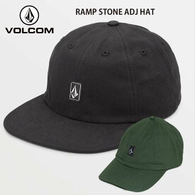 正規品 VOLCOM ボルコム メンズ 平ツバキャップ CAP 帽子 D5542302 RAMP STONE ADJ HAT ロゴ 平ツバ キャップ ヴォルコム 人気 ブランド ロゴ フラットバイザー サーフィン スケートボード 送料無料