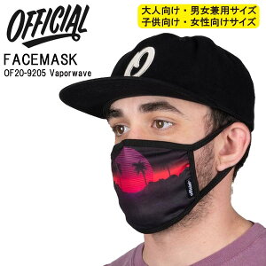 【83%OFF】 洗えるマスク 子供用 大人用 メンズ レディース ブランド マスク 正規品 Official Crown of Laurel 洗える布マスク OF20-9205 Vaporwave 洗える 布マスク マスク フェイスマスク 衛生 予防 ファッ