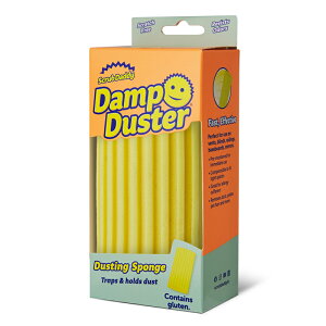 �y����/2����zScrub Daddy �_���v�_�X�^�[ Damp Duster �X�|���W �|���p �N���[���X�|���W �z�R�� �K���X �Z���~�b�N �؍� �X�e�����X �X�`�[�� �Ƌ� �Ɠd �����Ȃ� �L�b�`�� ���� ���̖� �ė�