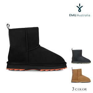 G~ I[XgA V[vXLu[c EMU Australia SHARKY MINI [gu[c ~j  H t@[ Y fB[X BLACK/DARKGREY/CHESTNUTy4Fz