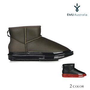 G~ I[XgA V[vXLu[c EMU Australia STINGER MICRO DIPPED U[u[c ϐ fBbv\[ z  t@[ Y fB[X DARK OLIVE/BLACKy4Fz