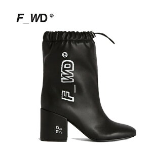 tH[h ANu[c F_WD VEGAN LEATHER ANKLE BOOTS r[KU[ANu[c EhgDu[c fB[X FW33014B BLACK ubNy0Fz