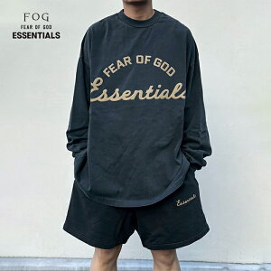 �y2026�t�ĐV��zFOG ESSENTIALS FEAR OF GOD �G�t�I�[�W�[ �G�b�Z���V�����Y �g���[�j���O 90'S �����O�X���[�uT�V���c �N���[�l�b�N ���� �R�b�g�� �����Y FADED IRON GREY