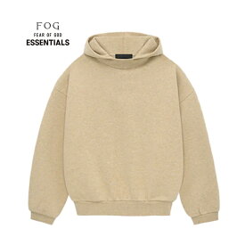 エフオージー エッセンシャルズ パーカー FOG ESSENTIALS FEAR OF GOD ESSENTIALS HOODIE フーディ プルオーバー 長袖 ロングスリーブ ロゴ メンズ GOLD HEATHER【2023秋冬】