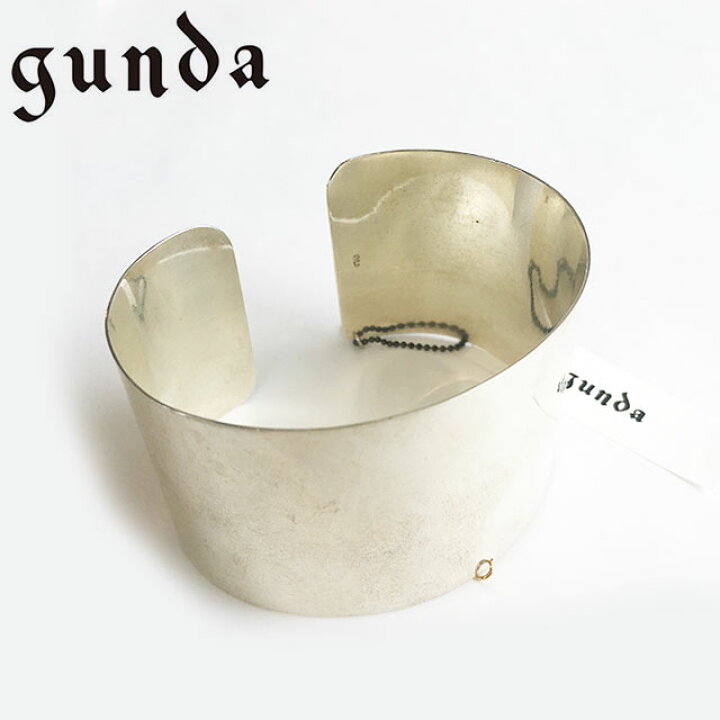 楽天市場】gunda バングル【エスカーブ別注】ガンダ CUFF BANGLE/鏡面  