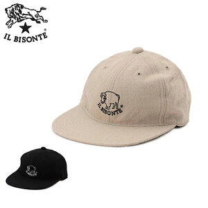 �C�� �r�]���e �x�[�X�{�[���L���b�v IL BISONTE ���S�L���b�v �o�b�t�@���[���S �E�[�� �X�q ���C�g�O���[/�u���b�N�y���b�N���K�戵�X�z�y5F�z