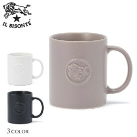 イルビゾンテ マグカップ IL BISONTE コーヒーカップ ティーカップ マグ 食器 54172304498 ホワイト/グレー/ブラック【ルック正規取扱店】【2023春夏】 新作 23SS