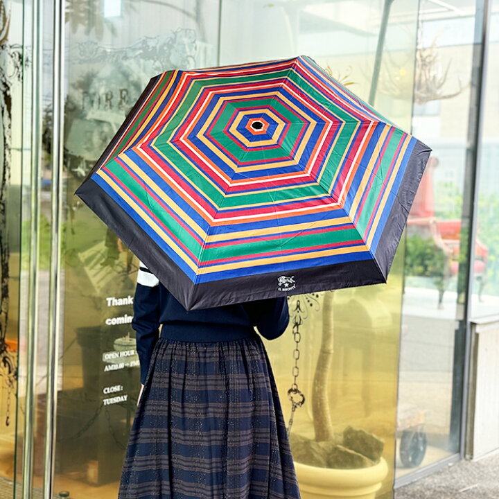 楽天市場】イルビゾンテ 折りたたみ傘 IL BISONTE 晴雨兼用 雨傘 日傘 