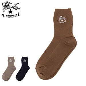 �C�� �r�]���e �\�b�N�X IL BISONTE �~�f�B��\�b�N�X �N���[�\�b�N�X ���S�h�J �C�� �u���E��/�O���[/�u���b�N�y���b�N���K�戵�X�z�y5F�z