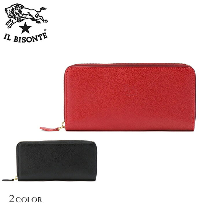 楽天市場】イルビゾンテ ラウンドジップ長財布 IL BISONTE レザー 
