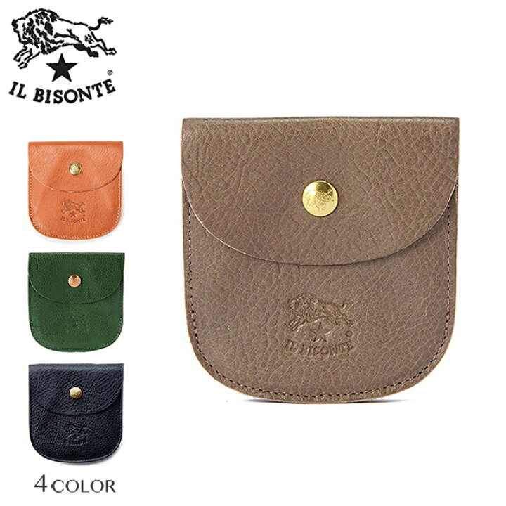 楽天市場】イルビゾンテ 二つ折り財布 IL BISONTE レザーウォレット 