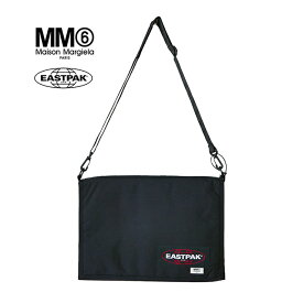 エムエム6 メゾンマルジェラ × イーストパック ショルダーバッグ MM6 Maison Margiela × Eastpak CREW XL クルーウォレット SB6WG0002 BLACK【マルタンマルジェラジャパン正規取扱店】【2S】