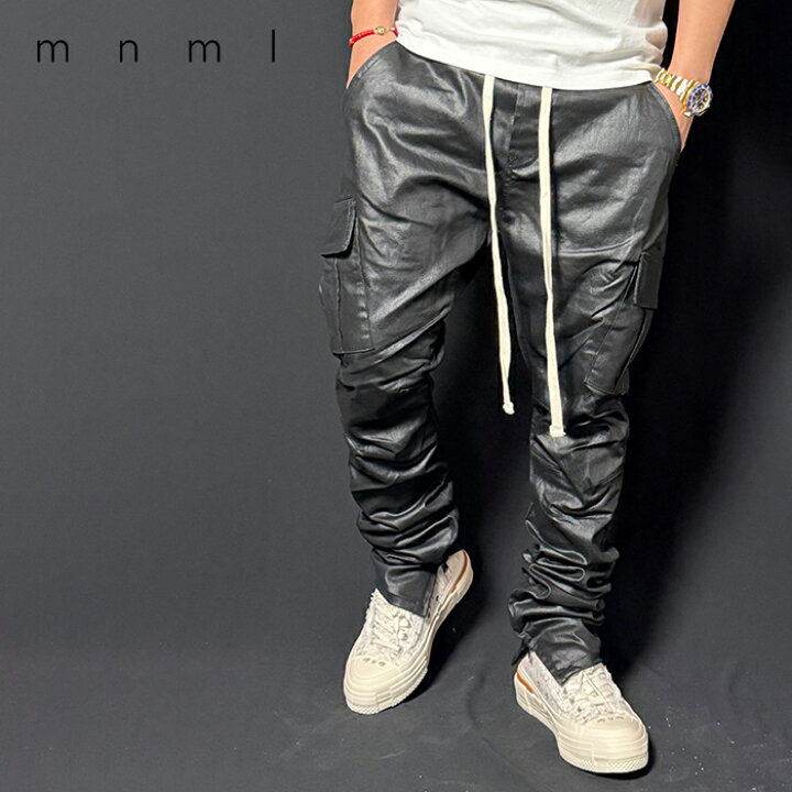 楽天市場】ミニマル カーゴパンツ mnml CARGO DRAWCORD PANTS カーゴ 