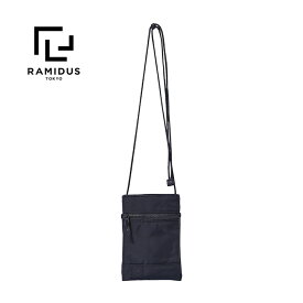 【予約商品】 【ラミダス正規取扱店】ショルダーポーチ RAMIDUS BLACK BEAUTY NECK POUCH ネックポーチ コンパクトショルダー ミニショルダー ショルダーバッグ BLACK【2023秋冬】