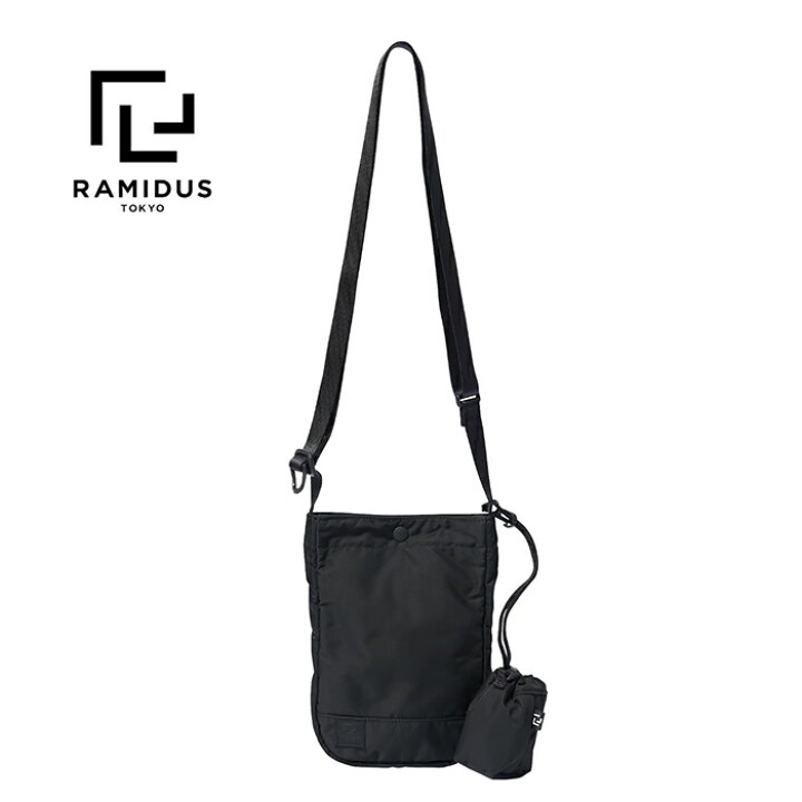 楽天市場】【予約商品】ラミダス ショルダーポーチ RAMIDUS BLACK  