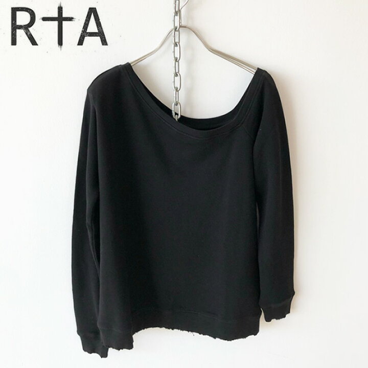 楽天市場】RtA スウェット アールティーエー CLAUDINE-ONE SHOULDER 