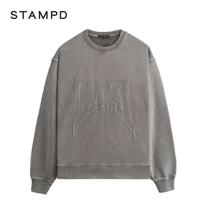 楽天市場】スタンプド LA クルーネック ヴィンテージウォッシュ STAMPD 