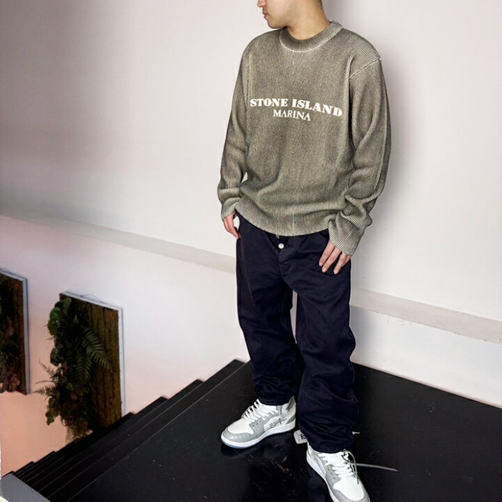 楽天市場】ストーンアイランド ニットトップス STONE ISLAND MARINA 