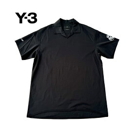 ワイスリー×レアルマドリード 半袖ポロシャツ Y-3×Real Madrid RM SS POLO コラボ 半袖シャツ コットン ショートスリーブ ユニセックス BLACK【アントラクト正規取扱店】【2024春夏】