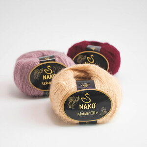 NAKO Mohair Elite & Print wA G[g&vg ю 50g 245mbwA35 AN65bӂy鎅bV[EZ[^[E}t[EuPbgɍœK