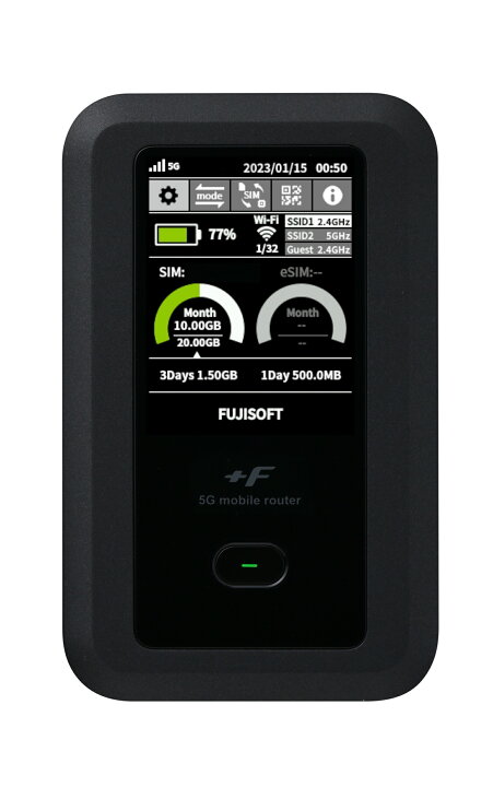 楽天市場】正規代理店 富士ソフト +F FS050W 本体 5G 新品 SIMフリー 