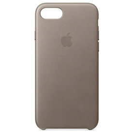 Apple純正　iPhone8用　レザーケース　トープ　MQH62FE/A　新古品　 Leather Case Taupe　アイフォンケース　ブラウン　ベージュ