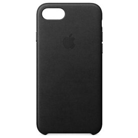 Apple純正　iPhone8用　レザーケース　ブラック　MQH92FE/A　新古品　 Leather Case Black　アイフォンケース　黒