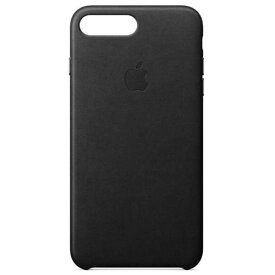 Apple純正　iPhone8 Plus用　レザーケース　ブラック　MQHM2FE/A　新古品　Leather Case Black　アイフォンケース　黒