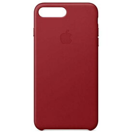 Apple純正　iPhone8 Plus用　レザーケース　レッド　MQHN2FE/A　新古品　Leather Case Red PRODUCT RED　アイフォンケース