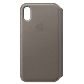 Apple純正　iPhoneX用　レザーケース　トープ　MQRY2FE/A　新古品　 Leather Case Taupe　アイフォンケース　ブラウン　ベージュ