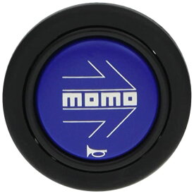 MOMO(モモ) ホーンボタン 【アロー ブルー】 ARROW MATT BLUE (センターリング無し) HB-20