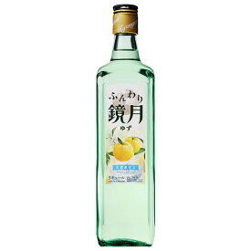 サントリー ふんわり鏡月 ゆず 16度 [瓶] 700ml x 12本[ケース販売][サントリー 大韓民国 リキュール 16GZ2Y]