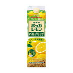 ポッカサッポロ ポッカレモン パルプリッチ 業務用 [紙パック] 1L 1000ml x 6本[ケース販売][4ケースまで同梱可能][ポッカサッポロ 飲料 日本 GJ46] ギフト プレゼント 敬老の日