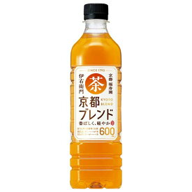 サントリー 緑茶 伊右衛門 京都ブレンド [PET] 600ml × 24本[ケース販売][サントリー SUNTORY 飲料 日本 お茶 FEKB6]