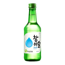 眞露 JINRO ジンロ チャミスル fresh(フレッシュ) 16度 [瓶] 360ml x 2本 送料無料(本州のみ) [眞露 JINRO ジンロ 韓国 リキュール] ギフト プレゼント 敬老の日 お歳暮 御歳暮