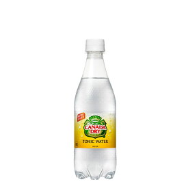 カナダドライ トニックウォーター [ペット] 500ml x 48本 [2ケース販売] 送料無料 【代引き不可 クール便不可 同梱不可】 ギフト プレゼント 敬老の日