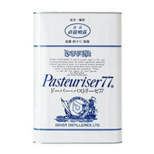 パストリーゼ 詰替 17.2L 17200ml [缶] [沖縄・離島お届け不可] アルコール消毒液 防菌 除菌 消臭 防カビ ウイルス ドーバー パストリーゼ 77 15kgギフト プレゼント 贈り物 お祝い 内祝い お返し 誕生日プレゼント 父の日 敬老の日