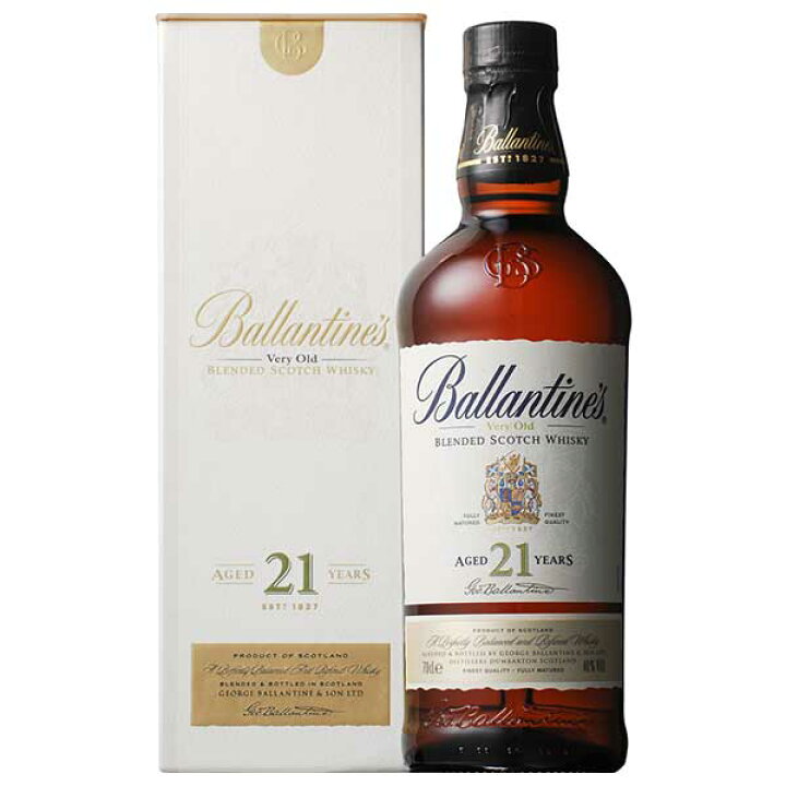楽天市場】バランタイン 21年 40度 正規品 [箱付] 700ml[ウイスキー 