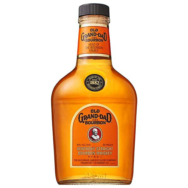 オールド グランダッド 80 40度 正規品 750ml[ウイスキー バーボン アメリカンウイスキー アメリカ グランダット サントリー]ギフト プレゼント 贈り物 お祝い 内祝い お返し 誕生日プレゼント 父の日 敬老の日