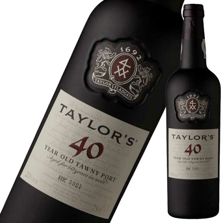 楽天市場】テイラー 40 イヤー オールド トーニィ 750ml [ポルトガル 