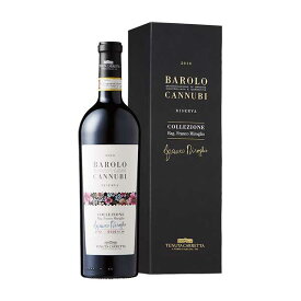 テヌータ カレッタ カンヌービ リゼルヴァ バローロ フランコ ミローリオ コレクション 2010 [箱付] 750ml[サッポロ イタリア ピエモンテ 赤ワイン PH60] ギフト プレゼント 敬老の日 お歳暮 御歳暮