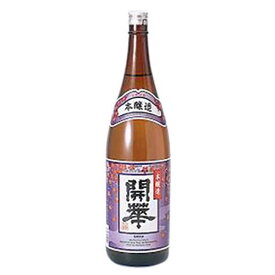 開華 本醸造 1.8L 1800ml x 6本 [ケース販売] [第一酒造 栃木県 ]