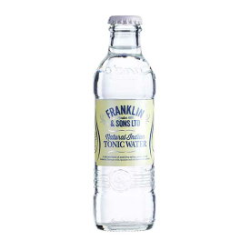 フランクリン トニックウォーター [瓶] 200ml × 24本[ケース販売] 送料無料(本州のみ) [NB イギリス 飲料]ギフト プレゼント 贈り物 お祝い 内祝い お返し 誕生日プレゼント 父の日 敬老の日