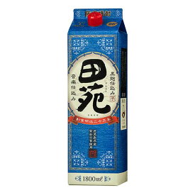 田苑 瑠璃ラベル 芋 25度 [紙パック] 1.8L 1800ml x 6本[ケース販売] [田苑酒造 芋焼酎 乙類 日本 鹿児島県]