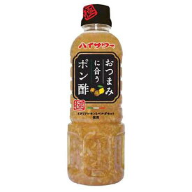 博水社 ハイサワー おつまみに合うポン酢 [PET] 436ml x 12本[ケース販売] [博水社 調味料 日本]