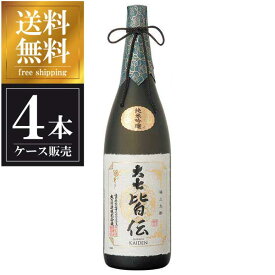 大七 純米吟醸 皆伝 1.8L 1800ml x 4本 [ケース販売] 送料無料(沖縄対象外) [大七酒造 福島県 ]