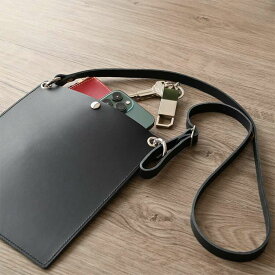 サコッシュ 本革 イタリアンレザー 【 スクエアサコッシュ 】革 レザー バッグ ポシェット ショルダーバッグ シンプル レディース メンズ 収納 カバン 鞄 ショルダー バッグ 斜めがけ おしゃれ ギフト プレゼントに TKM