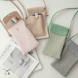 スマホポシェット【 ヌビ × シュリンクレザー 】 韓国 キルト 本革 姫路レザー くすみカラー ナチュラルカラー スマホショルダー ポーチ 旅行 プレゼント おしゃれ 大人かわいい シンプル MMLM